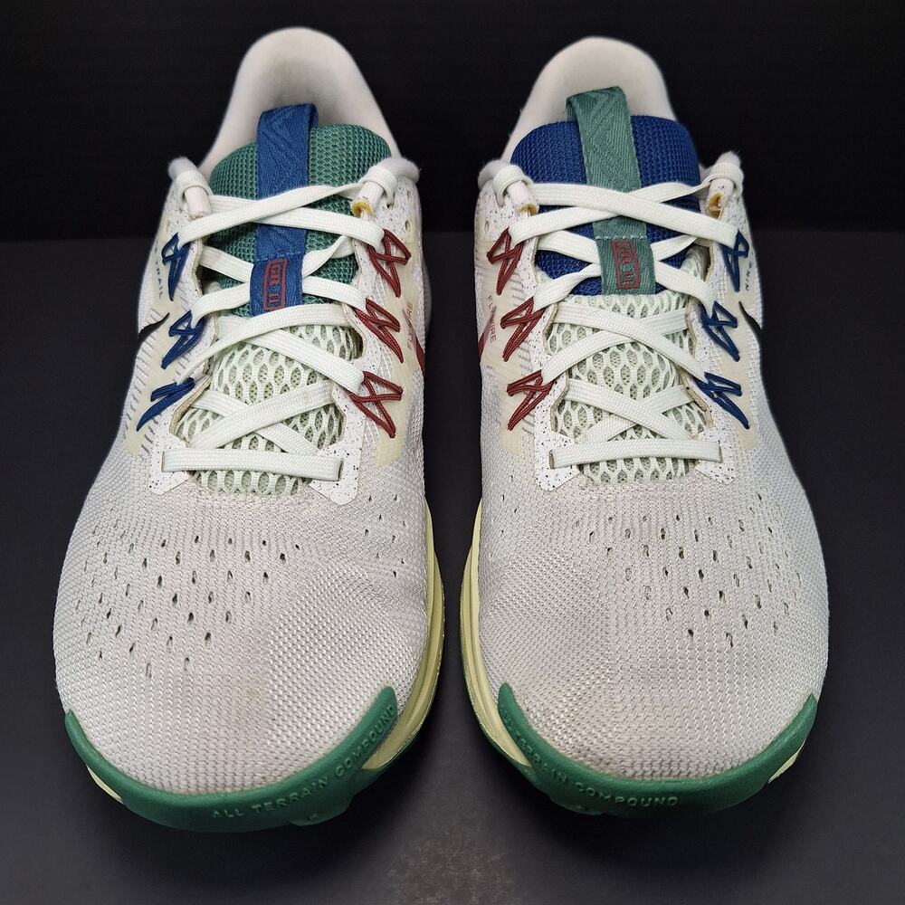 Nike Pegasus Trail 5 Womens 9.5 White Court Blue Cedar DV3865-100 Trail Shoes - Picture 5 of 16